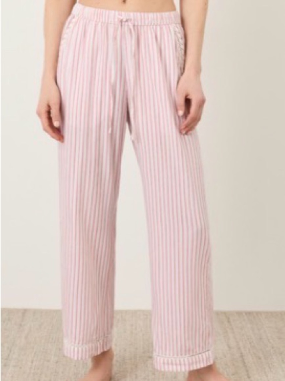 NWOT-PACT 100% ORGANIC WOMEN’S DAYSPRING STRIPE BREEZY SLEEP PANT- MEDIUM